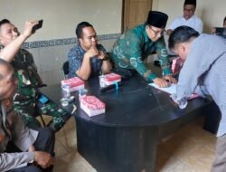 Polsek Kediri Amankan dan Pantau Rapat Pleno Penetapan DPT Pilkades Ombe Baru di Lombok Barat