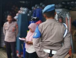 Polsek Kediri Intensifkan Patroli Dialogis Menjelang Pilkades Serentak di Lombok Barat
