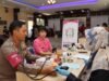 Sambut Hari Bhayangkara Ke-77, Polres Lombok Barat Gelar Kegiatan Donor Darah