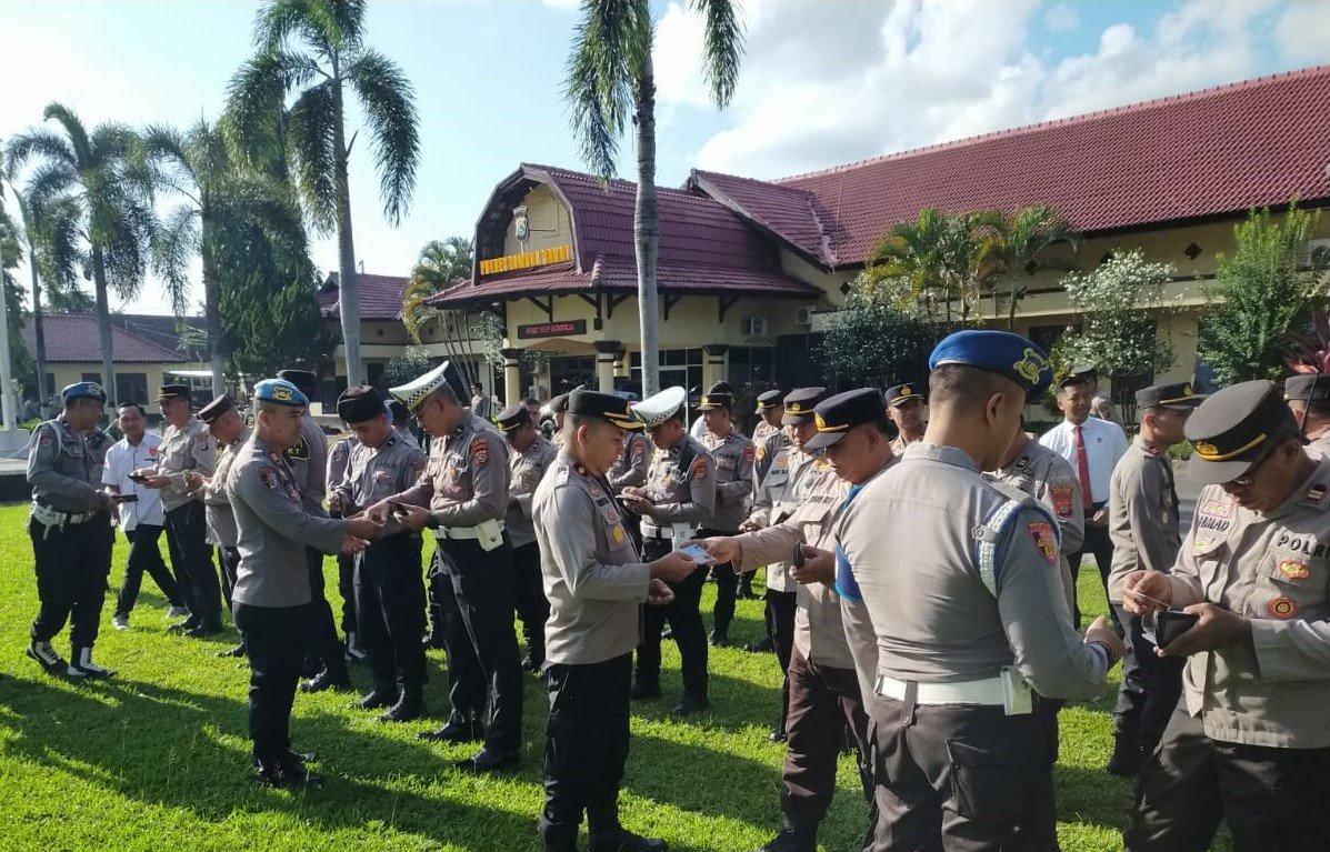 Pengawasan Ketat oleh Propam Polres Lombok Barat untuk Menjaga Integritas dalam Operasi Patuh Rinjani 2023
