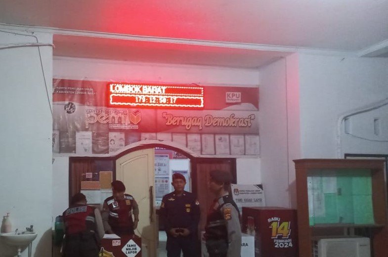 Antisipasi Gangguan Kamtibmas, Polres Lombok Barat Gelar Patroli di Titik Rawan