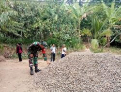 Dana Desa 2023 Terwujud dalam Peningkatan Aksesibilitas, Jalan Dusun Kuripan Diperbaiki