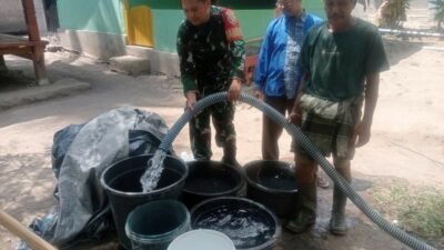 Distribusi Air Bersih di KLU: Upaya Nyata Meringankan Dampak Musim Kemarau