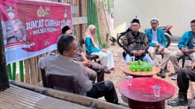 Jumat Curhat, Polsek Kediri dan Yayasan Baburrahman Desa Ombe Baru