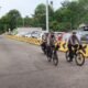 Pos Pelayanan Lembar Gelar Patroli Bersepeda dalam Operasi Lilin Rinjani