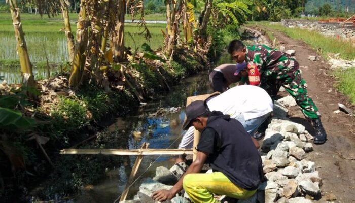 Dampak Positif Proyek Bronjong Mesangguk: Kepala Dusun Pelepok Sampaikan Terima Kasih atas Kontribusi Babinsa dan Masyarakat