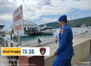 Polair Lombok Barat Sigap Amankan Pelabuhan Senggigi Jelang Pemilu