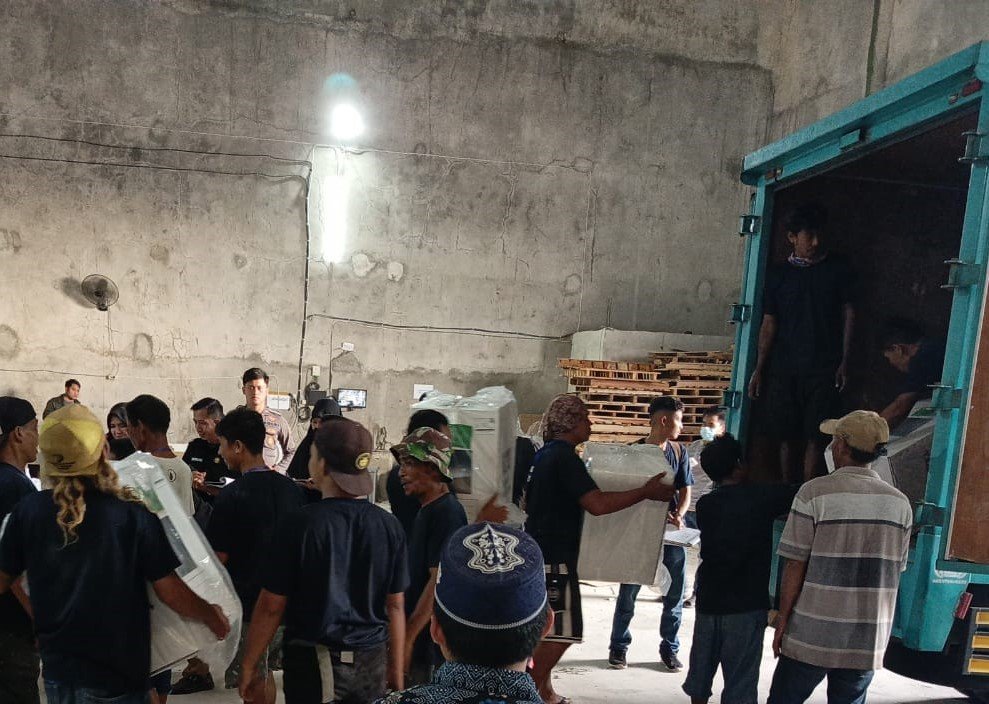 Logistik Pemilu Lombok Barat Aman Terjaga, Berkat Patroli Ketat Polisi