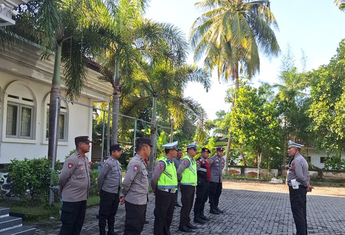 Pengamanan Ketat Rapat Pleno Gerung