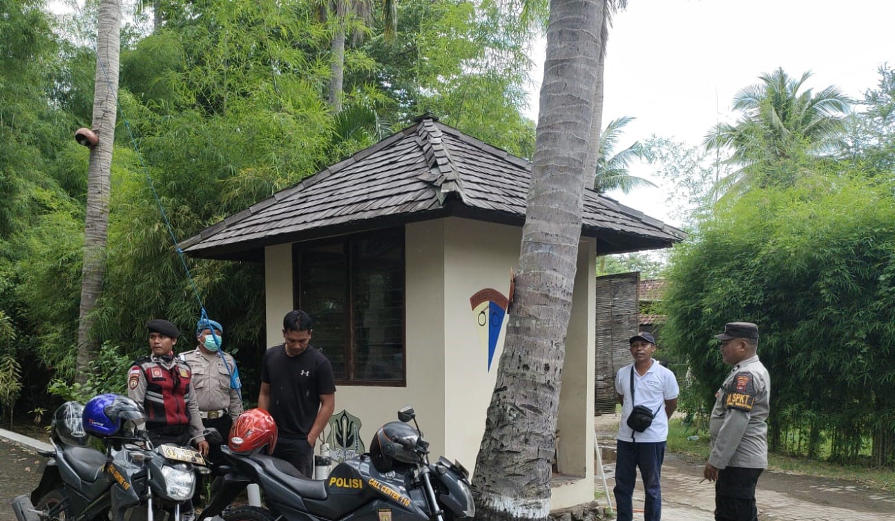 Polsek Sekotong Patroli Antisipasi Kerawanan Kamtibmas di Hotel Cocotinus