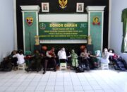 HUT Persit ke-78, Kodim 1606/Mataram Gelar Donor Darah Bersama Masyarakat