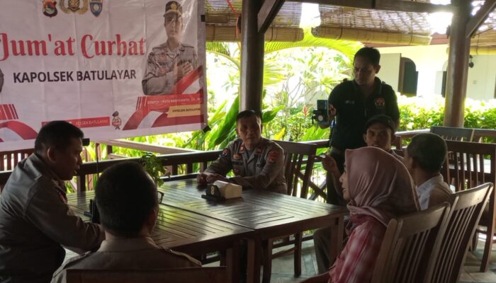 Polsek Batulayar Gelar Jum’at Curhat di Hotel Lombok Beach: Mendengar Aspirasi dan Mencari Solusi Bersama