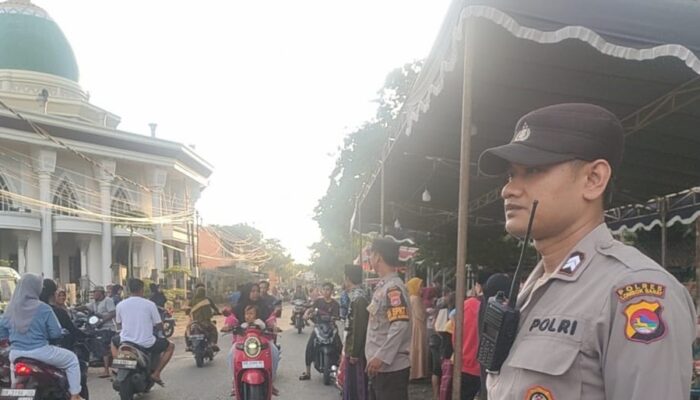 Polsek Kuripan Gelar Patroli Sore dan Pantau Arus Lalin Jelang Buka Puasa