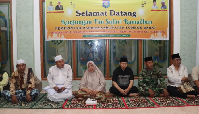 Safari Ramadhan di Masjid Baitat Taqwa Lembar, Lombok Barat