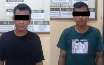 Inilah Dua Residivis Ditangkap di Lombok Barat