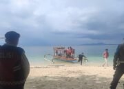 Patroli Antisipasi Gangguan Kamtibmas di Obyek Wisata Pantai Elak-Elak