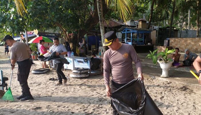 Polsek Batulayar Luncurkan Program Wisata Berbagi Alam Lestari, Sinergi Jaga Kebersihan dan Bantu Masyarakat