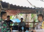 Sinergitas TNI-Polri Jaga Keamanan Desa Jagaraga Indah, Lombok Barat: Bhabinkamtibmas dan Babinsa Sambangi Warga