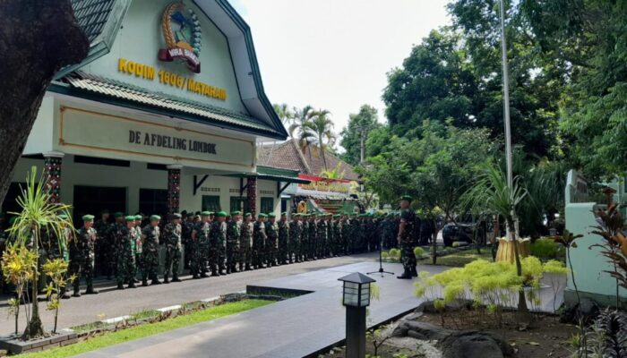 Sinergi TNI-Polri di Mataram: Kolaborasi untuk Keamanan Libur Idul Fitri