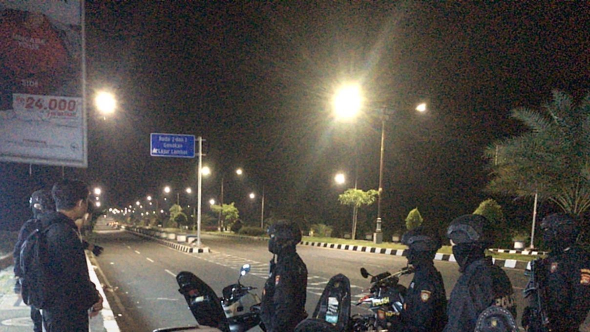 Patroli Perintis Presisi Polres Lombok Barat Jaga Keamanan Malam