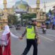 Polsek Batulayar Gelar Giat Rawan Pagi di Simpang 3 Montong