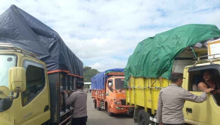 Dukung Operasi Puri Agung, Polsek Kawasan Pelabuhan Lembar Tingkatkan Kewaspadaan di Pelabuhan