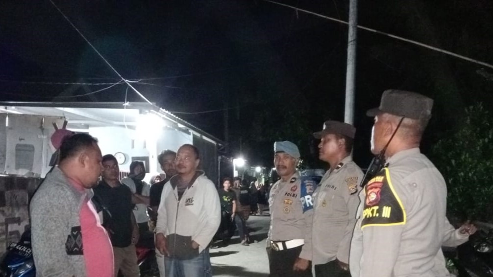 Polsek Kuripan Gelar Patroli Malam Intens untuk Kamtibmas