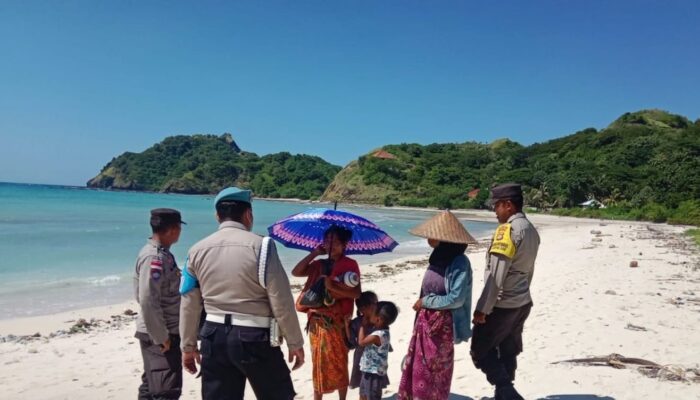 Polsek Sekotong Gelar Patroli dan Sambang di Pos Pantau Pulau Terluar NTB