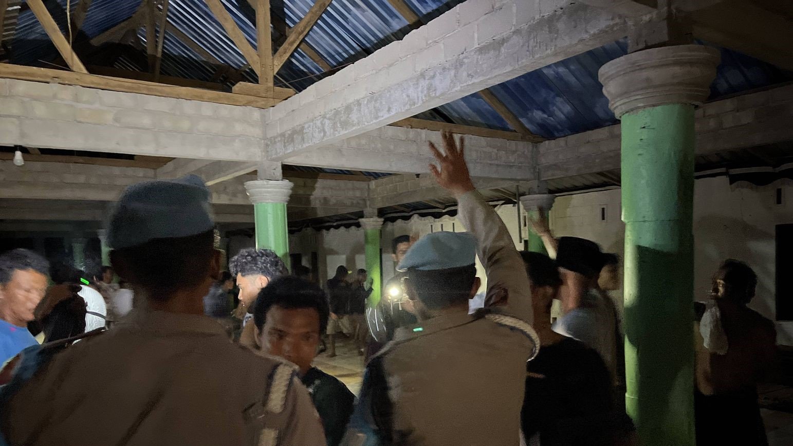 Situasi Kondusif Pasca Perusakan Ponpes di Sekotong Lombok Barat Kondusif
