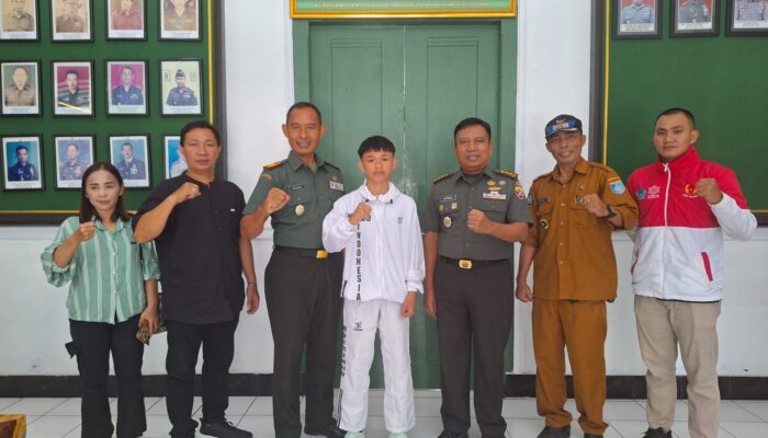 Pamitan Ke Kodim 1606 Mataram: Fernando, Sang Bintang Taekwondo Junior, Siap Berlaga di Jakarta