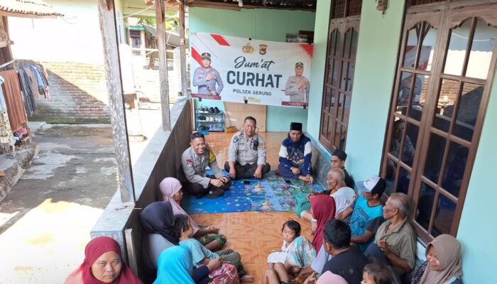 Jumat Curhat Polsek Gerung Serap Aspirasi Warga Dusun Karang Langko