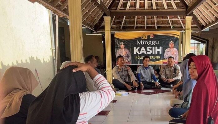 Minggu Kasih Polsek Gerung: Membangun Sinergi Kepolisian dan Masyarakat di Lombok Barat