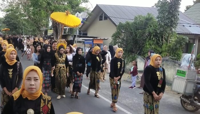 Nyongkolan Meriah di Labuapi, Lombok Barat: Tradisi Adat dalam Pengawalan Ketat Polsek Labuapi