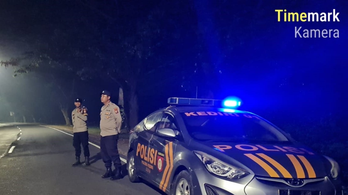 Patroli Blue Light Polsek Kediri