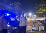 Patroli Rutin Polsek Gerung Sukses Jaga Keamanan Jalur Bypass Bil 1 dan 2