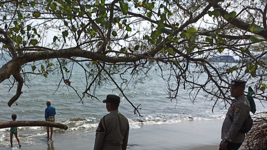 Polsek Gerung Giatkan Patroli KRYD, Jaga Keamanan Objek Wisata Lombok Barat