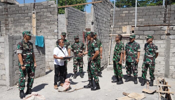 Pangdam IX/UDY Tinjau Pembangunan Dapur Sehat Kemhan di Karangasem Bali