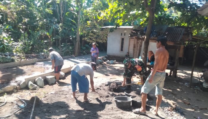 Gotong Royong Bersatu Bangun Desa: Kisah Inspiratif dari Langko Timuk*