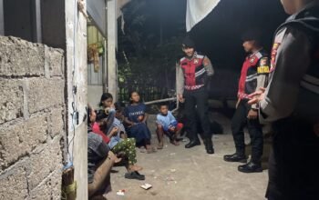 Patroli Malam Samapta Polres Lombok Utara, Antisipasi Gangguan Kamtibmas di Lombok Utara