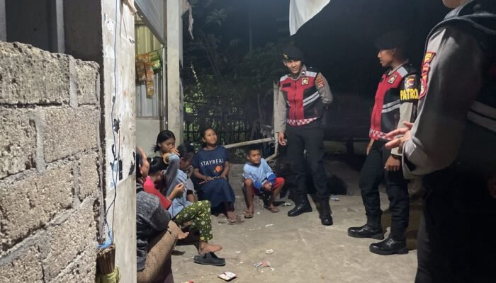 Patroli Malam Samapta Polres Lombok Utara, Antisipasi Gangguan Kamtibmas di Lombok Utara