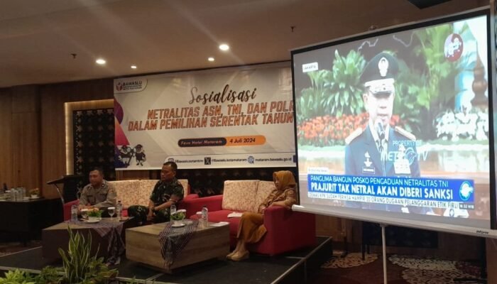 Komitmen TNI untuk Netralitas: Dandim 1606/Mataram Jamin Integritas Pemilu 2024