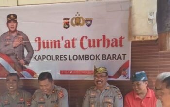 Polisi Responsif: Jumat Curhat di Sandik, Lombok Barat, Jadi Wadah Keluhan Warga