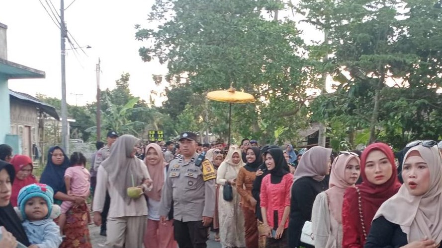 Meriahnya Nyongkolan di Lombok Barat, Pengamanan Ketat Polres