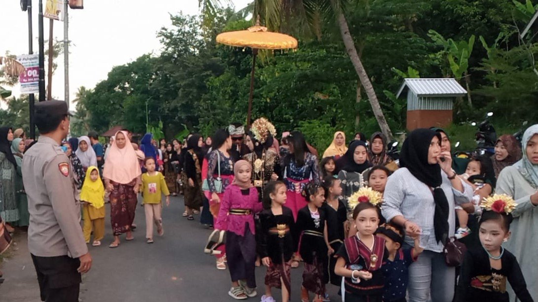 Polsek Batulayar Sukses Amankan Tradisi Nyongkolan di Lombok Barat