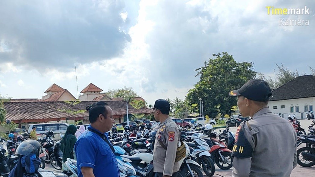 Polsek Gerung Giatkan Patroli KRYD, Amankan Taman Kota, Pemda, dan RSUD Tripat