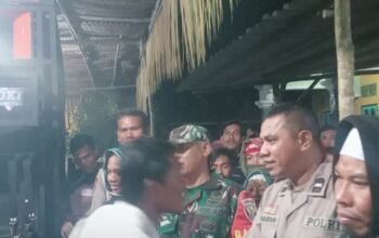 Sinergi TNI-Polri Amankan Hiburan Rakyat di Mareje Timur