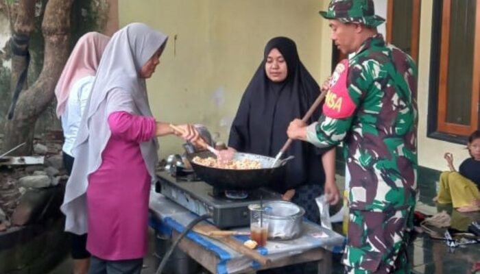 Gerakan Bersama Lawan Stunting: Babinsa dan Ibu-Ibu Kader Masak Sehat di Mataram