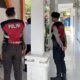 Patroli Subsatgas Samapta di Kantor Bawaslu Lombok Barat