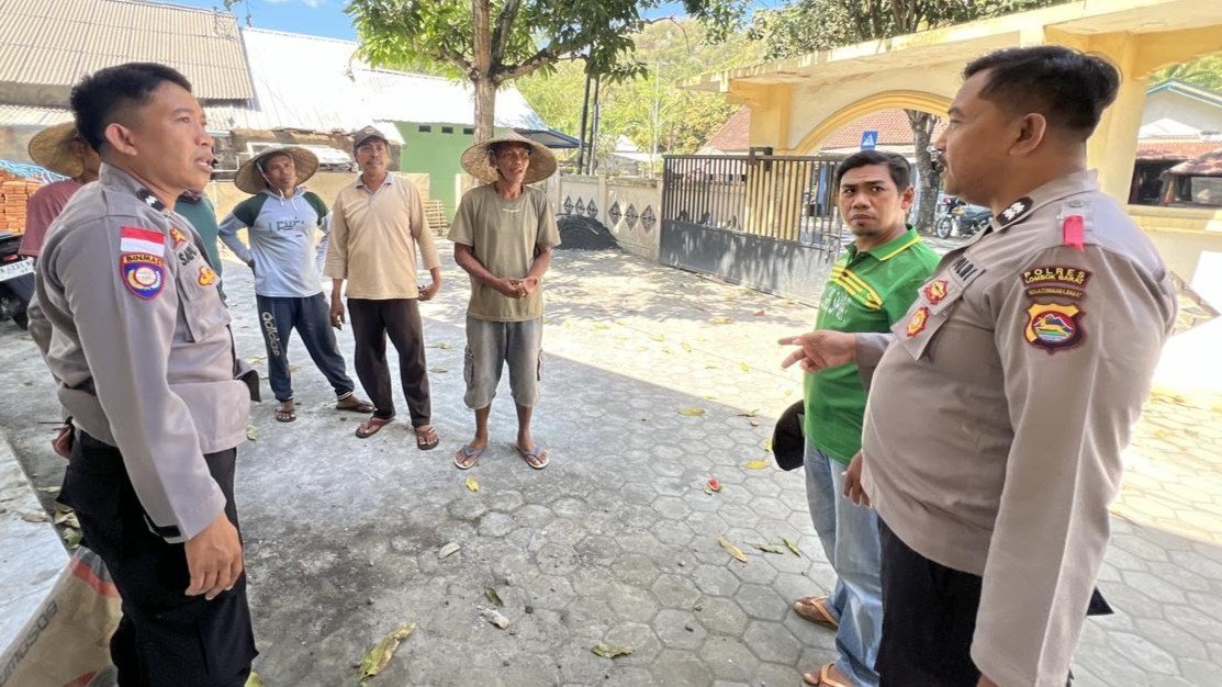 Polres Lombok Barat Gencar Binluh, Jaga Pemilu Damai 2024