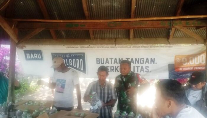 PT Delta dan Kodim 1606/Mataram Distribusikan Bantuan Pupuk untuk Perkuat Ketahanan Pangan di Desa Rempek